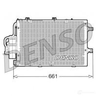 Радиатор кондиционера DENSO 8717613454725 DCN20015 804502 K2 9JPE