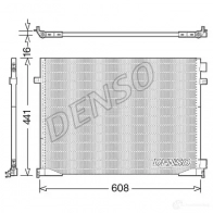 Радиатор кондиционера DENSO 8717613489420 Opel Vivaro (A) 1 Фургон 1.9 DTI (F7) 101 л.с. 2001 – 2025 DCN23035 9 JZO0X