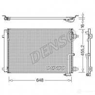 Радиатор кондиционера DENSO 8717613400432 J 718C 1282905515 DCN02045