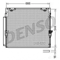 Радиатор кондиционера DENSO 540 LD 804717 DCN50036 8717613480663