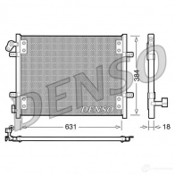 Радиатор кондиционера DENSO WT EL37 8717613455296 dcn23002 1210440473