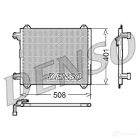 Радиатор кондиционера DENSO DCN02009 96 JDV Audi A2 (8Z0) 1 Хэтчбек 1.2 Tdi 61 л.с. 2001 – 2005 8717613454176