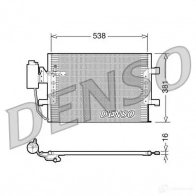 Радиатор кондиционера DENSO DCN17025 Mercedes Vaneo (414) 1 Минивэн 8717613479667 RS0C N