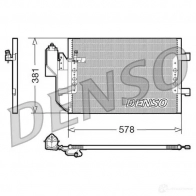 Радиатор кондиционера DENSO VSN 5FEU Mercedes Vaneo (414) 1 Минивэн DCN17002 8717613454497