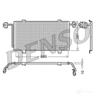 Радиатор кондиционера DENSO DCN23023 K1 EHP5 8717613479780 Opel Movano (A) 1 Фургон 2.8 DTI (FD) 114 л.с. 1999 – 2001