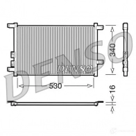 Радиатор кондиционера DENSO K6 UUN 804272 DCN01011 8717613455500