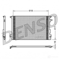 Радиатор кондиционера DENSO DCN20031 XY 8DS0U 8717613479681 804514