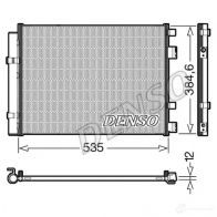 Радиатор кондиционера DENSO DCN41020 KRAS AF4 1437344216