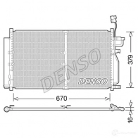 Радиатор кондиционера DENSO 8717613490150 QE6 LY DCN15003 804460