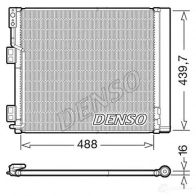 Радиатор кондиционера DENSO DCN46028 1437361515 EF RBR