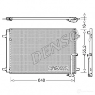 Радиатор кондиционера DENSO 1282904245 FSBTZF 6 8717613400401 DCN02042