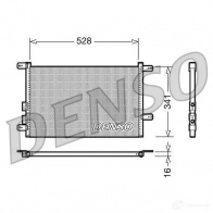 Радиатор кондиционера DENSO 804269 DCN01003 8717613479469 7B 5D4UP