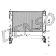 Радиатор охлаждения двигателя DENSO 8F NKO9 drm13015 807412 8717613473030