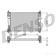 Радиатор охлаждения двигателя DENSO D744 X 807295 drm09111 8717613472637 - Изображение 7