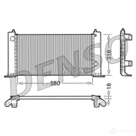 Радиатор охлаждения двигателя DENSO drm09120 8717613472668 Fiat Stilo (192) 1 2001 – 2010 QE3J L6