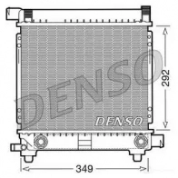 Радиатор охлаждения двигателя DENSO DRM17028 DRW BN 807447 8717613468920
