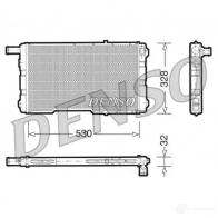 Радиатор охлаждения двигателя DENSO 8717613474341 HO6TJ 35 807715 DRM25009