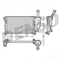 Радиатор охлаждения двигателя DENSO 8717613472415 807270 DRM09086 6MRT V