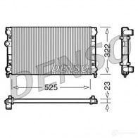 Радиатор охлаждения двигателя DENSO 0 JV95M DRM32005 8717613470367 Volkswagen Golf 3 (1H1) Хэтчбек 1.6 75 л.с. 1992 – 1997