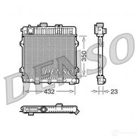 Радиатор охлаждения двигателя DENSO DRM05024 807135 8717613468241 KL0 ML4