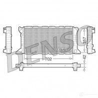 Радиатор охлаждения двигателя DENSO 8717613473788 807385 DRM10099 ZZ F22P