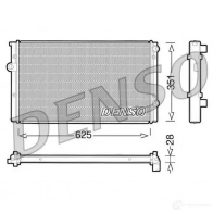 Радиатор охлаждения двигателя DENSO K E3HT DRM32008 807742 8717613470398