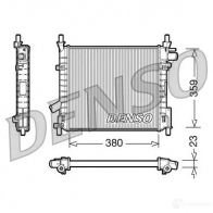 Радиатор охлаждения двигателя DENSO 8717613480854 807359 6 HOMFP DRM10062