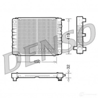 Радиатор охлаждения двигателя DENSO 807769 H87HH7 0 DRM33002 8717613474464