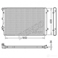 Радиатор охлаждения двигателя DENSO DRM32041 Volkswagen Golf 6 (5K1) Хэтчбек 2.0 GTi 200 л.с. 2009 – 2013 8717613497401 APV04 T