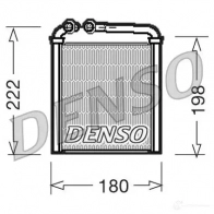 Радиатор печки, теплообменник DENSO 8717613475829 IGHI0 4U 808188 DRR32005 - Изображение 6