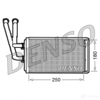 Радиатор печки, теплообменник DENSO Fiat Ulysse (179) 2 2002 – 2011 8717613476109 3G4I BBZ DRR09100