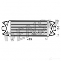 Интеркулер DENSO 8717613467244 8HTT0 IQ dit12001 806419