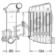 Интеркулер DENSO dit02028 OX 58Y Audi A4 8717613466971