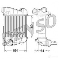 Интеркулер DENSO 8717613466964 2BX8JE L Audi A4 dit02027