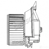 Моторчик печки, вентилятора DENSO dea09203 8717613463130 K3 UZBJ 805460 - Изображение 1