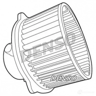 Моторчик вентилятора печки DENSO HB Q5OZ2 8717613462744 DEA41004 805528 - Изображение 2