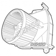 Моторчик печки, вентилятора DENSO 8717613462638 805496 dea21006 S2Z7U Z - Изображение 2