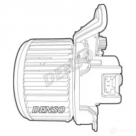 Моторчик печки, вентилятора DENSO J E1DX8 dea01212 8717613477915 805402