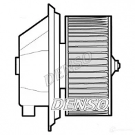 Моторчик вентилятора печки DENSO Z R3J48R DEA09001 1198075446 8717613462829