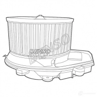 Моторчик вентилятора печки DENSO 8717613490396 805404 Z1XZQ 3 DEA02002 - Изображение 2