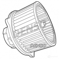 Моторчик вентилятора печки DENSO DEA41003 8717613462737 OLG L5E 805527 - Изображение 2
