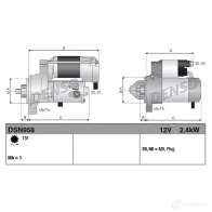 Стартер DENSO OKB4 Z DSN958 8717613025765 808291 - Изображение 4