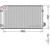 Радиатор кондиционера DENSO DCN05107 XX NVEN 1440122494