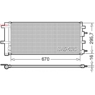 Радиатор кондиционера DENSO DCN10053 CNJ BL6 Ford Mondeo 5 (CNG, CE) Хэтчбек 1.6 TDCi 115 л.с. 2014 – наст. время