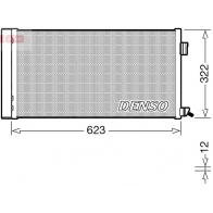 Радиатор кондиционера DENSO DCN11010 D6L 8N 1440122507
