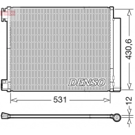 Радиатор кондиционера DENSO YV 4S0 DCN23039 1440122520