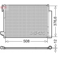 Радиатор кондиционера DENSO XKX TZQT DCN23052 1440122521