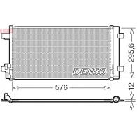 Радиатор кондиционера DENSO DCN32069 UXB RW 1440122523