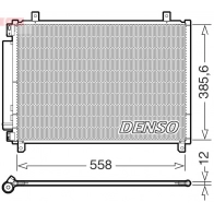 Радиатор кондиционера DENSO 1440122552 DCN47012 4I 3LV6P
