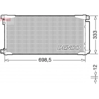Радиатор кондиционера DENSO DCN50115 1440122554 J 8BNAIC